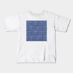 Vertical horizontal lines Kids T-Shirt